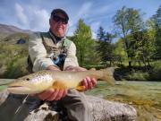Tim and Marble trout